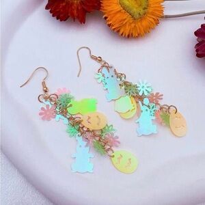 Colorful Easter Dangle Earrings